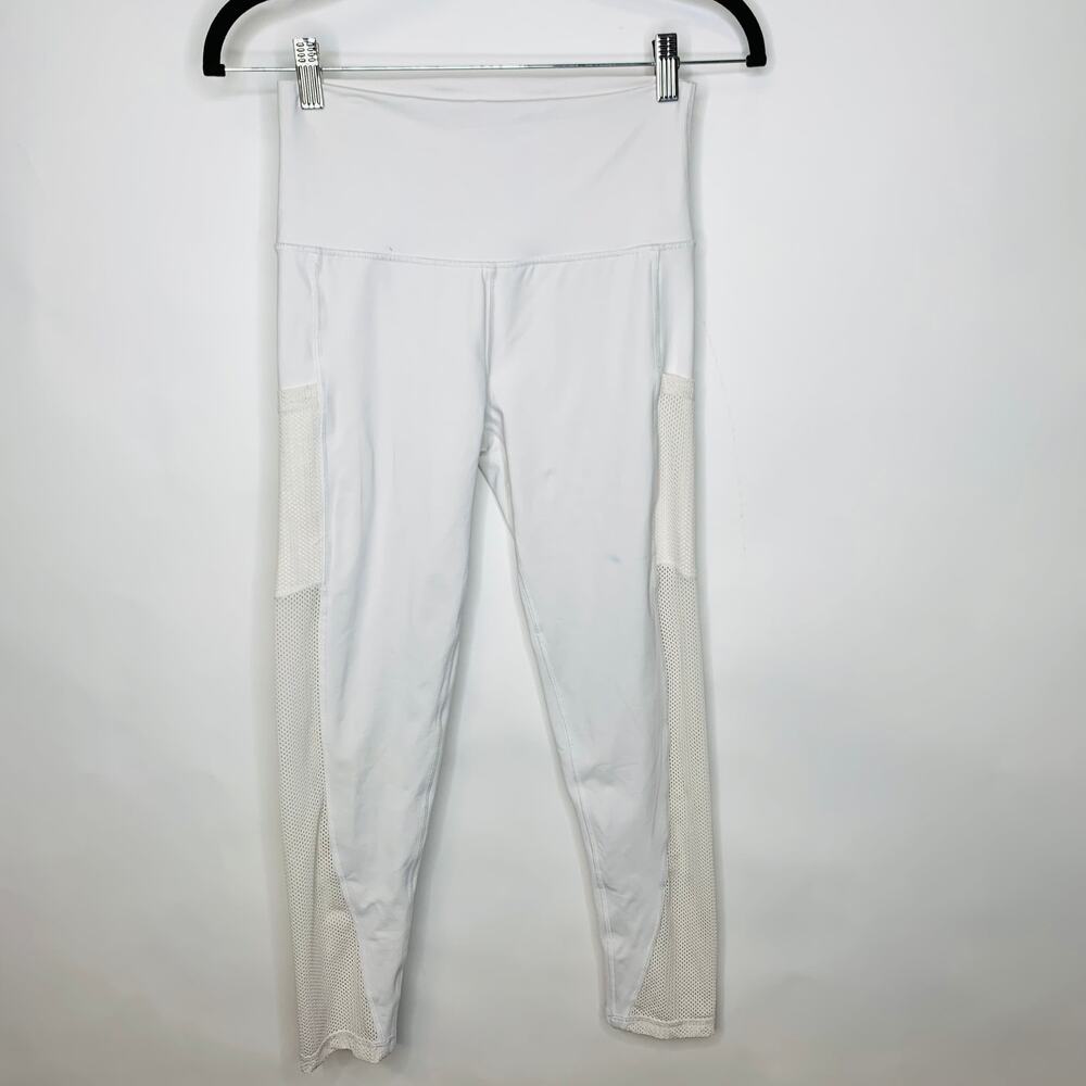 Aerie White Leggings Sz Small Pockets Flawed